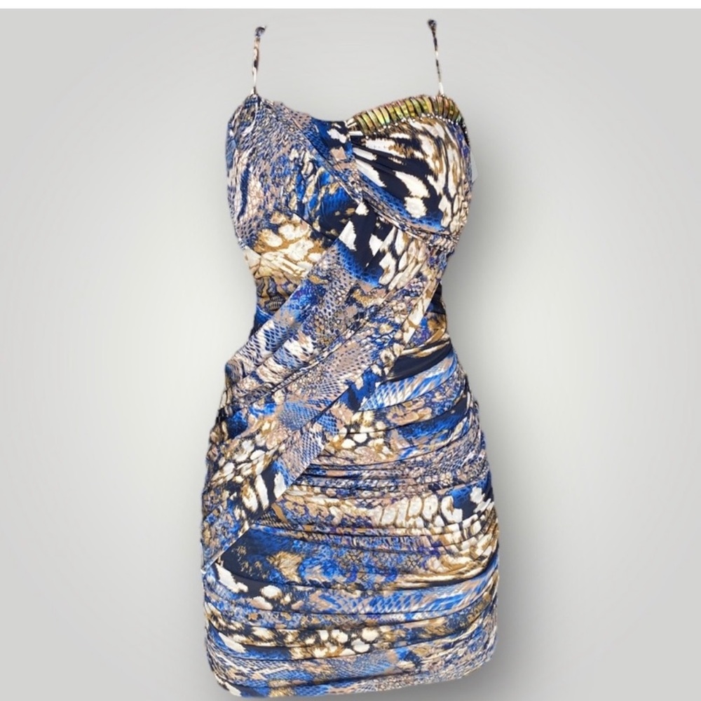 Roberto Cavalli Animal Print Dress